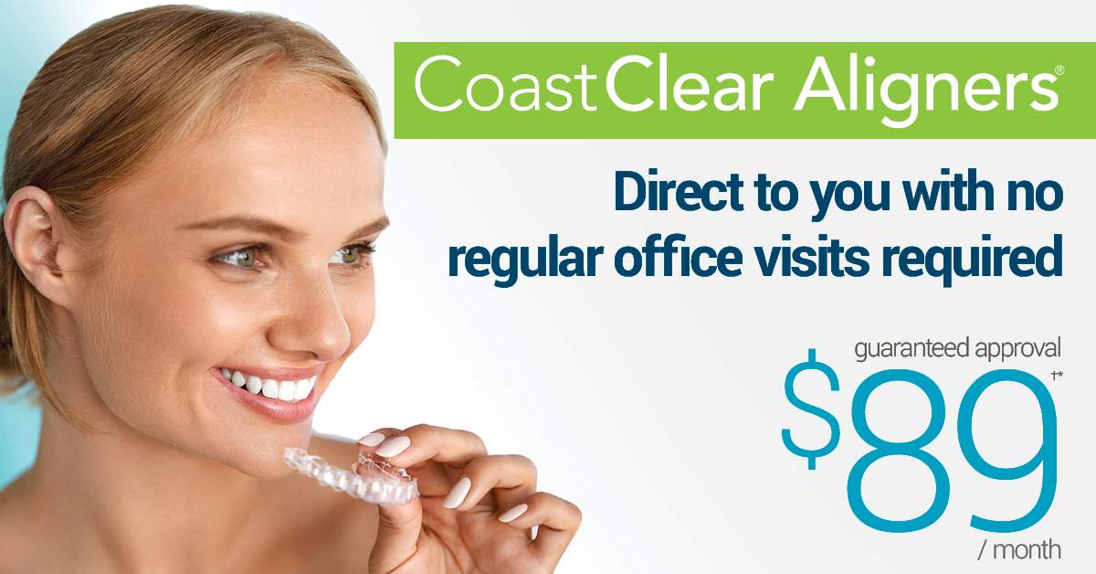 CoastClear Aligners<sup>®</sup> at Coast Dental Highland Plaza